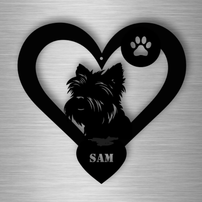 AFFENPINSCHER - Heart Design
