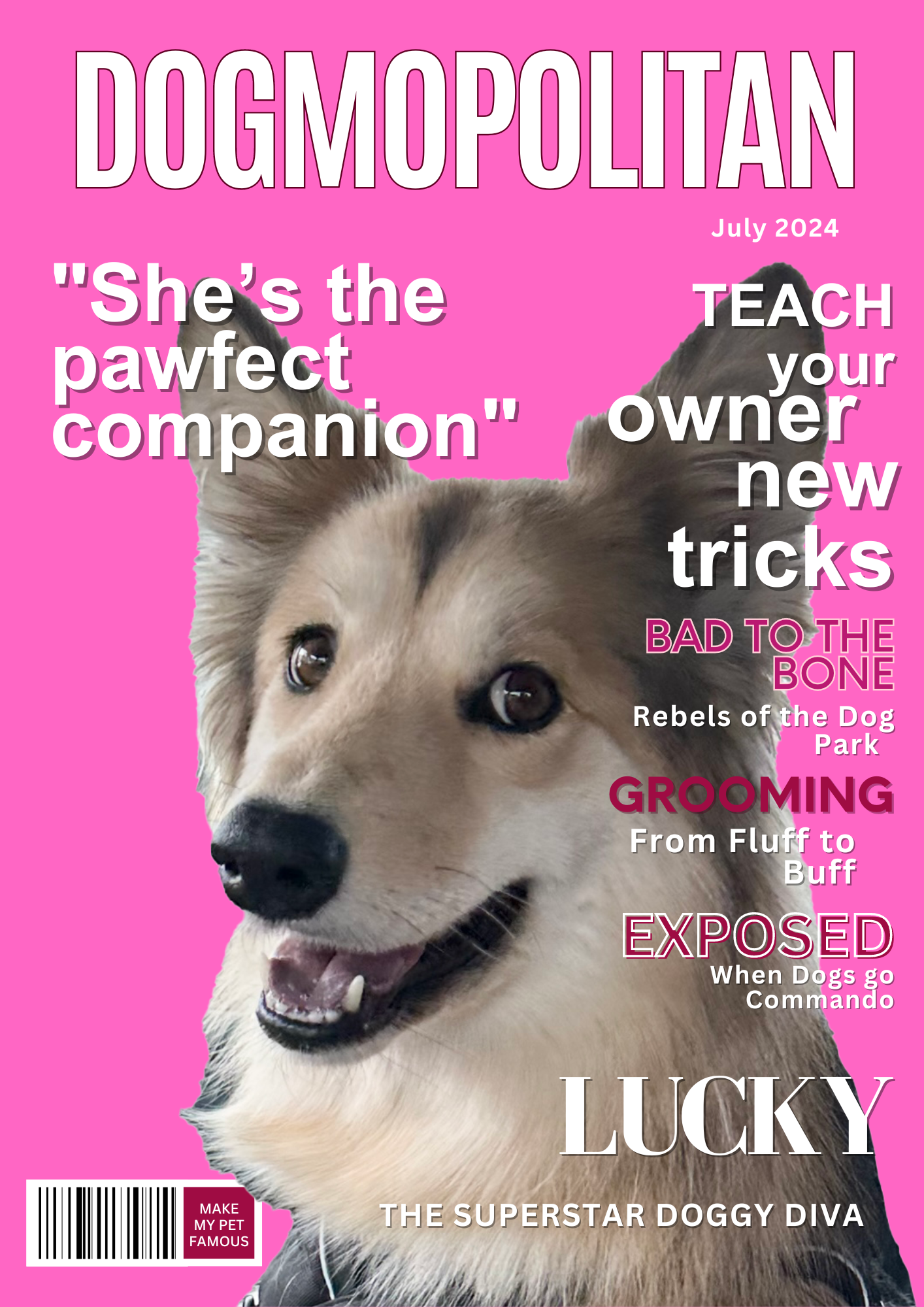 Digital Dogmopolitan Magazine Cover
