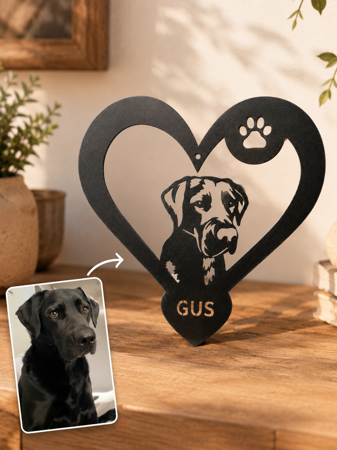 Heart Design - Create A Replica Of Your Own Pet