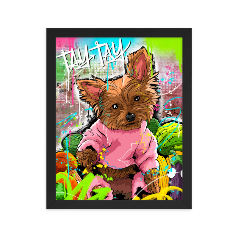 Digital Premium Street Graffiti Style Portrait