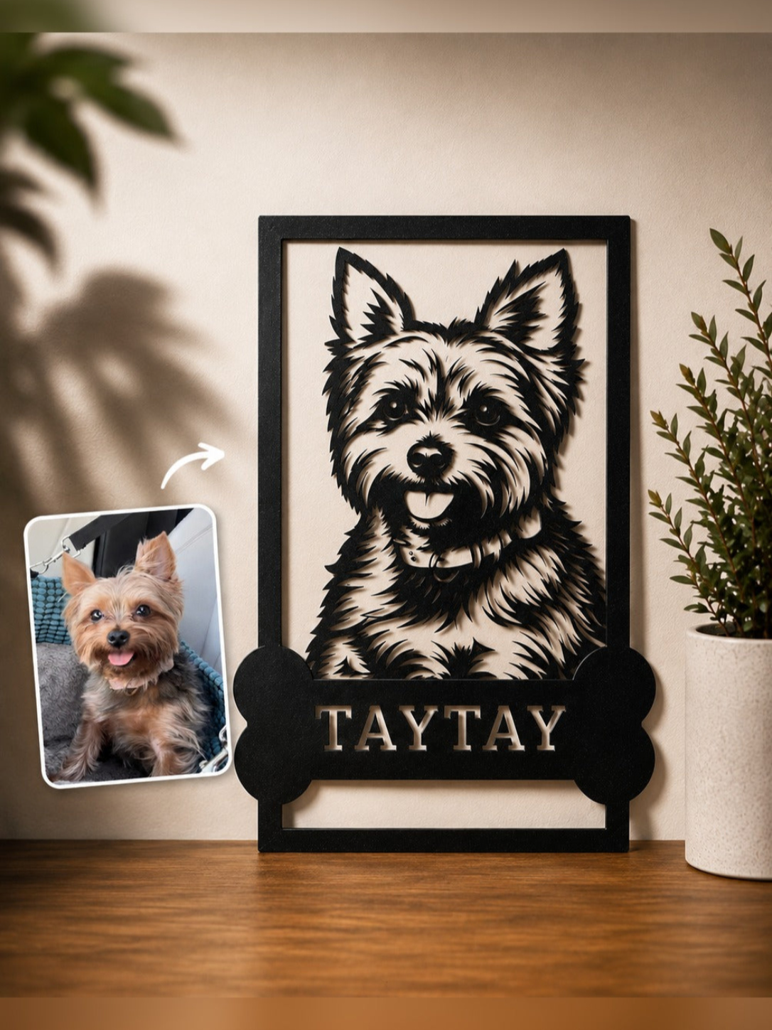 Rectangle Design - Create A Replica Of Your Own Pet